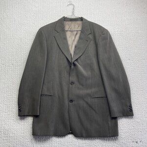 HUGO BOSS Jacket Blazer Einstein's / Omega 52 EU Grey / Green Sports Coat Wool